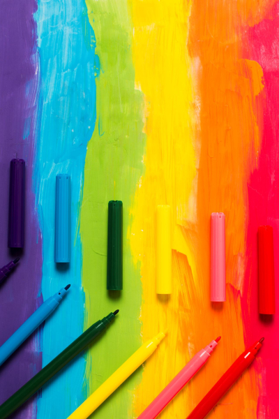 rainbow-colored-background-with-markers